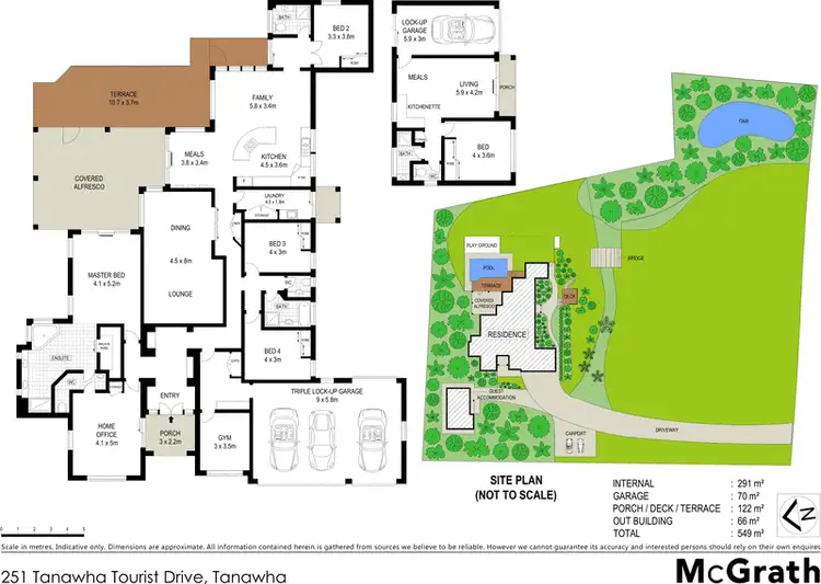 Floorplan of Homely house listing, 251 Tanawha Tourist Drive, Tanawha QLD 4556