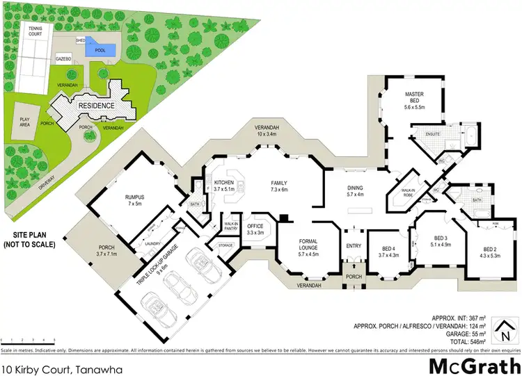 Floorplan of Homely house listing, 10 Kirby Court, Tanawha QLD 4556