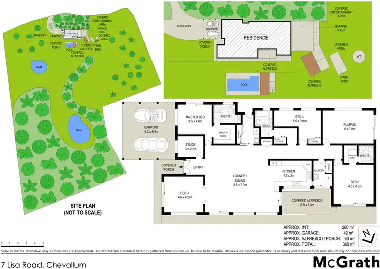 Floorplan of Homely house listing, 7 Lisa Road, Chevallum QLD 4555