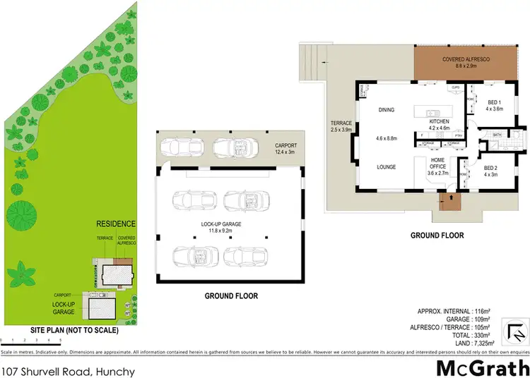 Floorplan of Homely house listing, 107 Shurvell Road, Hunchy QLD 4555