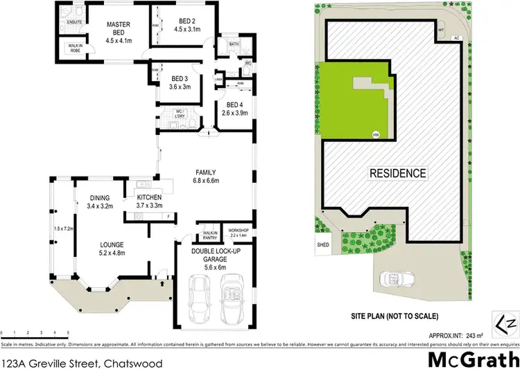 Floorplan of Homely house listing, 123A Greville Street, Chatswood NSW 2067