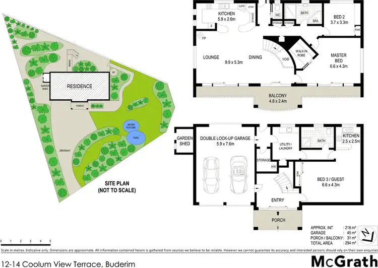 Floorplan of Homely house listing, 12-14 Coolum View Terrace, Buderim QLD 4556