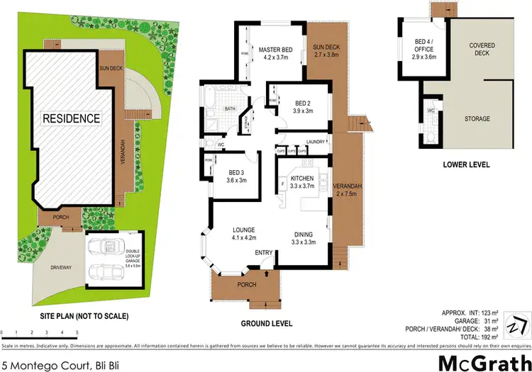 Floorplan of Homely house listing, 5 Montego Court, Bli Bli QLD 4560