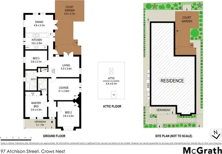 Floorplan of Homely house listing, 97 Atchison Street, Crows Nest NSW 2065