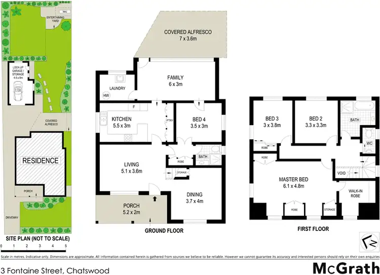 Floorplan of Homely house listing, 3 Fontaine Street, Chatswood NSW 2067
