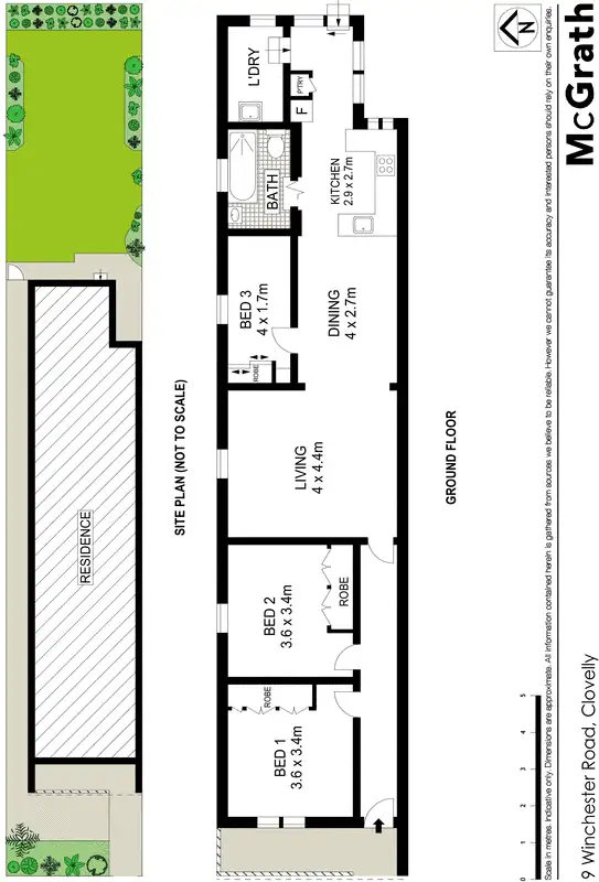Floorplan of Homely house listing, 9 Winchester Road, Clovelly NSW 2031
