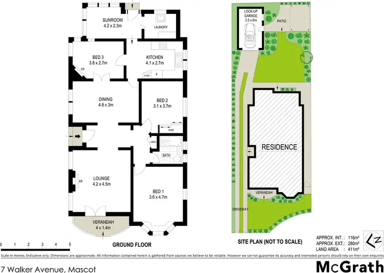 Floorplan of Homely house listing, 7 Walker Avenue, Mascot NSW 2020