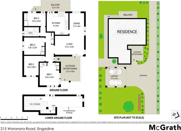 Floorplan of Homely house listing, 215 Woronora Road, Engadine NSW 2233