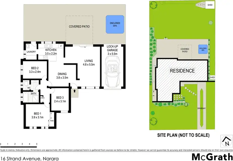 Floorplan of Homely house listing, 16 Strand Avenue, Narara NSW 2250