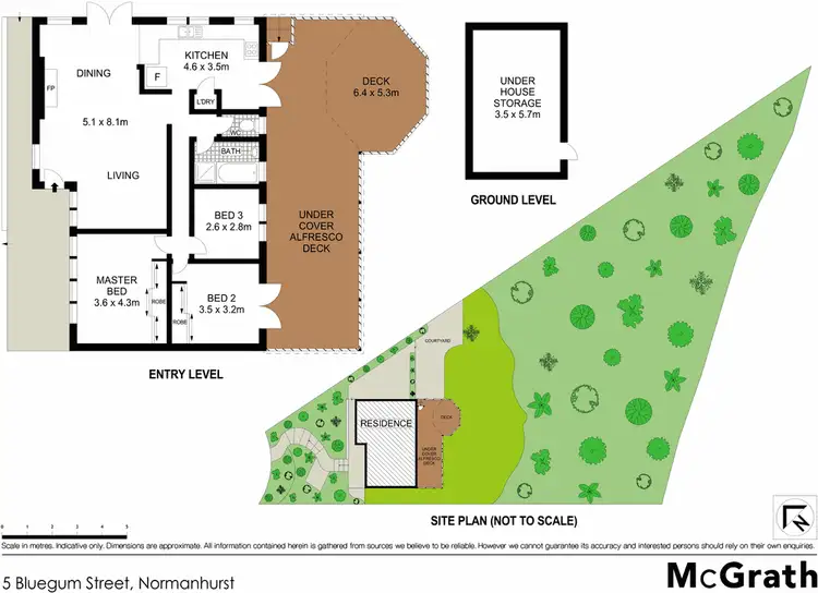 Floorplan of Homely house listing, 5 Bluegum Street, Normanhurst NSW 2076