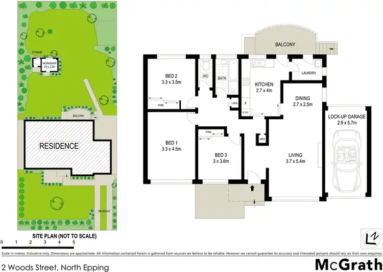 Floorplan of Homely house listing, 2 Woods Street, North Epping NSW 2121