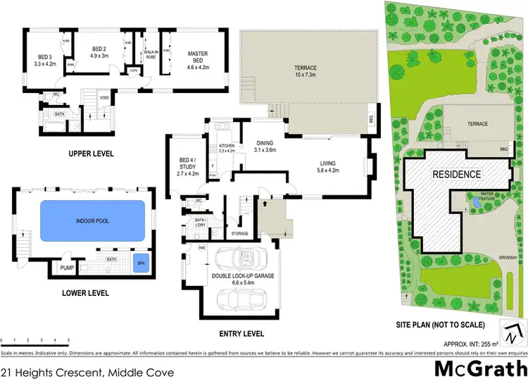 Floorplan of Homely house listing, 21 Heights Crescent, Middle Cove NSW 2068