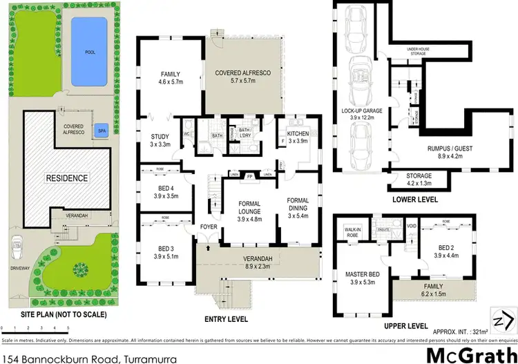 Floorplan of Homely house listing, 154 Bannockburn Road, Turramurra NSW 2074