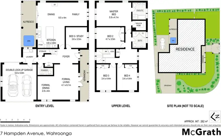 Floorplan of Homely house listing, 7 Hampden Avenue, Wahroonga NSW 2076