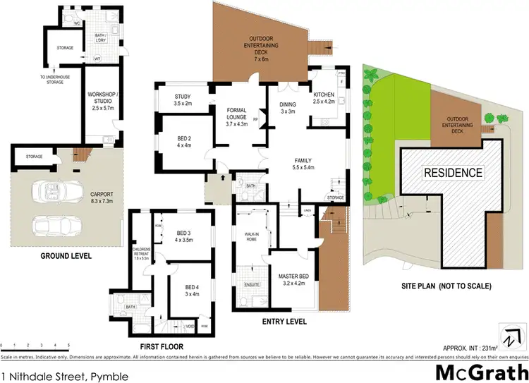 Floorplan of Homely house listing, 1 Nithdale Street, Pymble NSW 2073