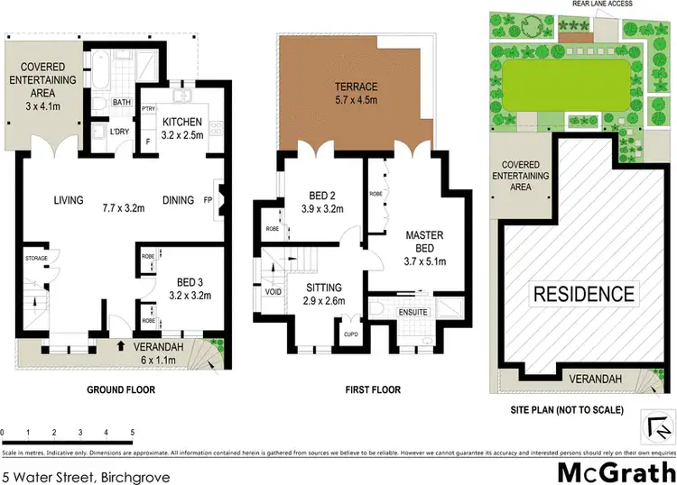 Floorplan of Homely house listing, 5 Water Street, Birchgrove NSW 2041