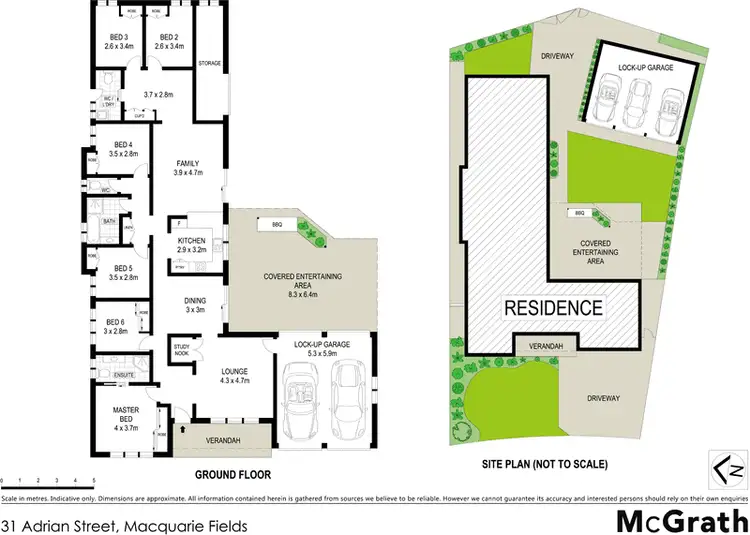 Floorplan of Homely house listing, 31 Adrian Street, Macquarie Fields NSW 2564