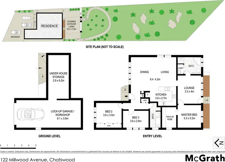 Floorplan of Homely house listing, 122 Millwood Avenue, Chatswood NSW 2067