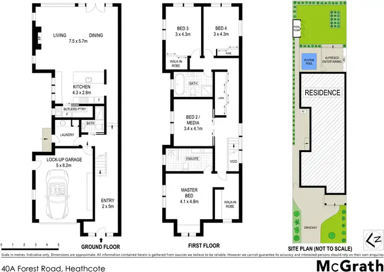 Floorplan of Homely house listing, 40A Forest Road, Heathcote NSW 2233