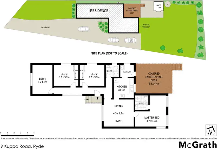 Floorplan of Homely house listing, 9 Kuppa Road, Ryde NSW 2112