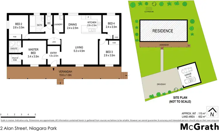 Floorplan of Homely house listing, 2 Alan Street, Niagara Park NSW 2250