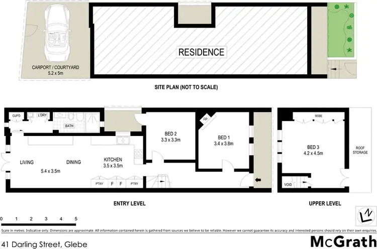 Floorplan of Homely house listing, 41 Darling Street, Glebe NSW 2037