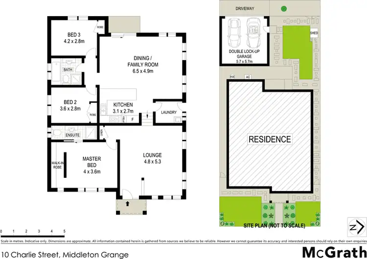 Floorplan of Homely house listing, 10 Charlie Street, Middleton Grange NSW 2171