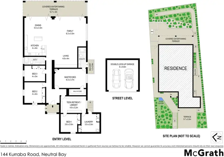 Floorplan of Homely house listing, 144 Kurraba Road, Neutral Bay NSW 2089