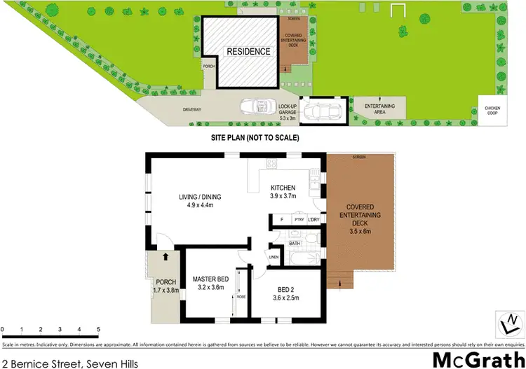 Floorplan of Homely house listing, 2 Bernice Street, Seven Hills NSW 2147
