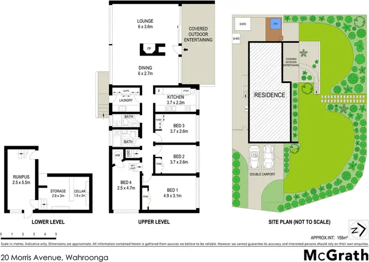 Floorplan of Homely house listing, 20 Morris Avenue, Wahroonga NSW 2076