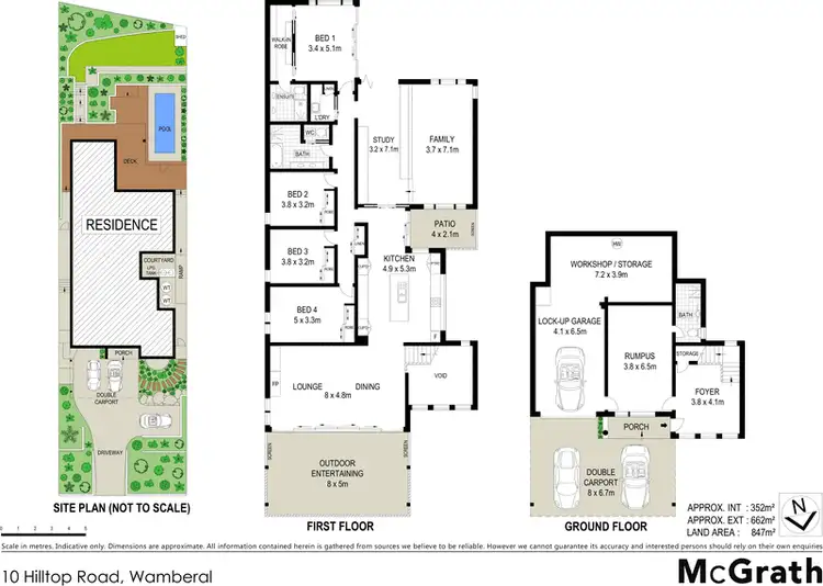 Floorplan of Homely house listing, 10 Hilltop Road, Wamberal NSW 2260