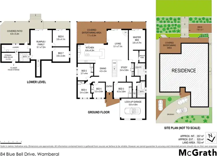 Floorplan of Homely house listing, 84 Blue Bell Drive, Wamberal NSW 2260