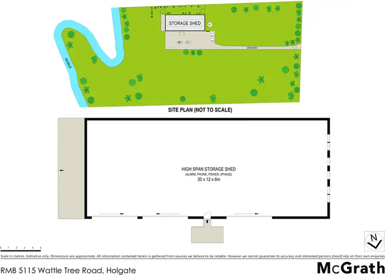 Floorplan of Homely land listing, RMB 5115 Wattle Tree Road, Holgate NSW 2250