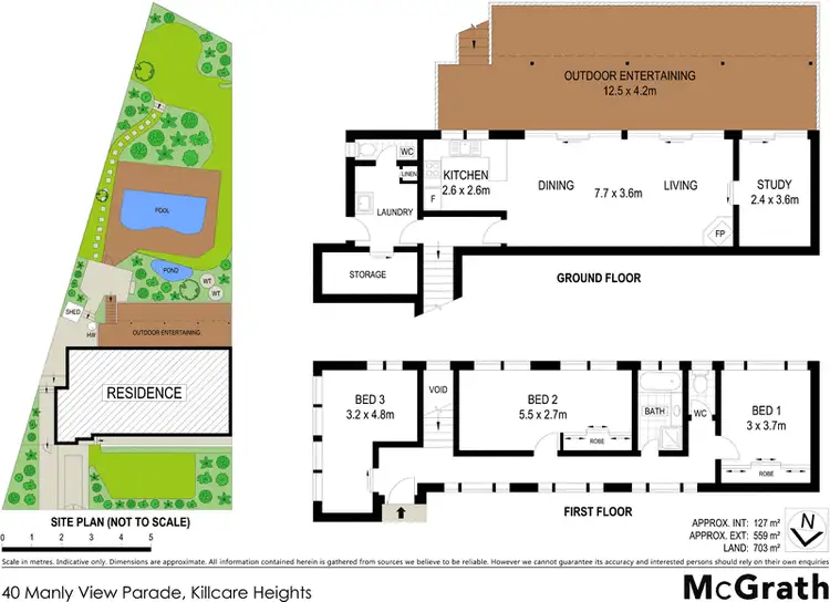 Floorplan of Homely house listing, 40 Manly View Parade, Killcare Heights NSW 2257