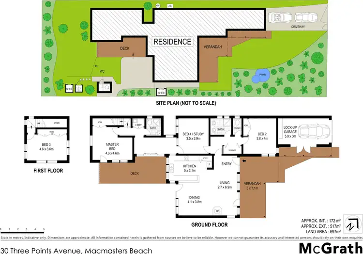 Floorplan of Homely house listing, 30 Three Points Avenue, Macmasters Beach NSW 2251
