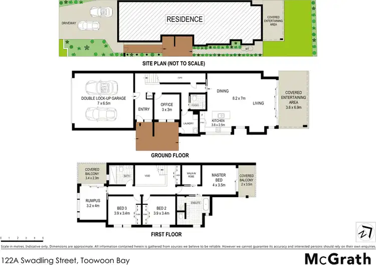 Floorplan of Homely house listing, 122A Swadling Street, Toowoon Bay NSW 2261