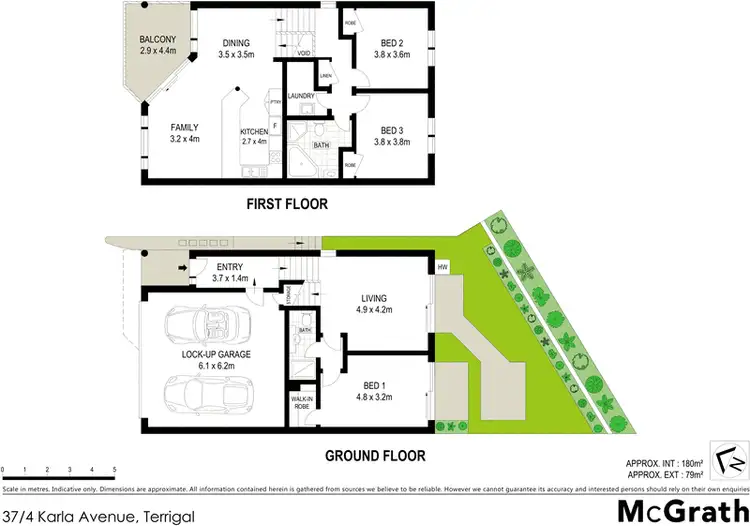 Floorplan of Homely townhouse listing, 37/4 Karla Avenue, Terrigal NSW 2260