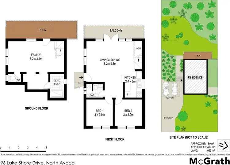 Floorplan of Homely house listing, 96 Lake Shore Drive, North Avoca NSW 2260