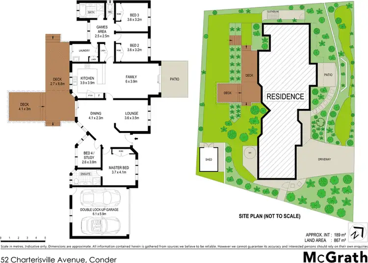 Floorplan of Homely house listing, 52 Charterisville Avenue, Conder ACT 2906