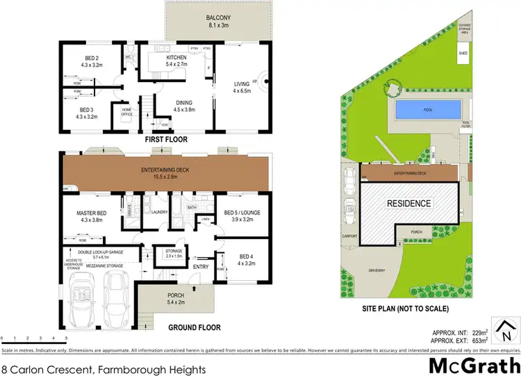 Floorplan of Homely house listing, 8 Carlon Crescent, Farmborough Heights NSW 2526