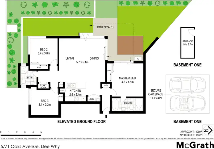 Floorplan of Homely apartment listing, 5/71 Oaks Avenue, Dee Why NSW 2099
