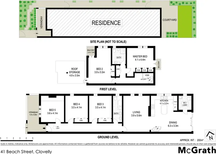 Floorplan of Homely house listing, 41 Beach Street, Clovelly NSW 2031