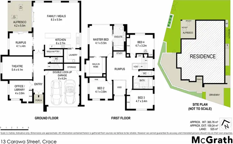 Floorplan of Homely house listing, 13 Carrawa Street, Crace ACT 2911