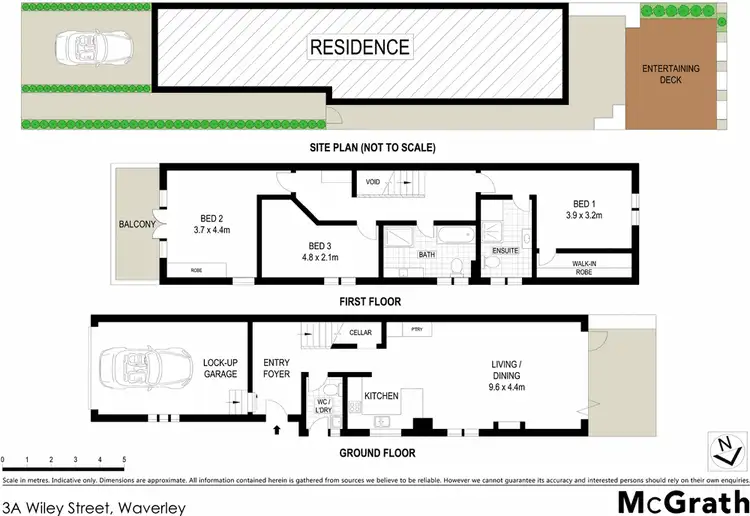 Floorplan of Homely house listing, 3A Wiley Street, Waverley NSW 2024