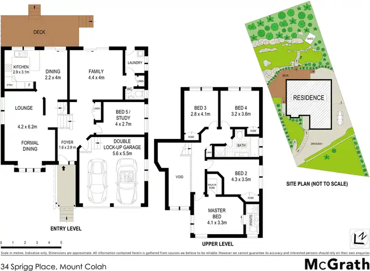 Floorplan of Homely house listing, 34 Sprigg Place, Mount Colah NSW 2079