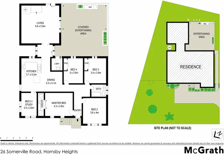 Floorplan of Homely house listing, 26 Somerville Road, Hornsby Heights NSW 2077
