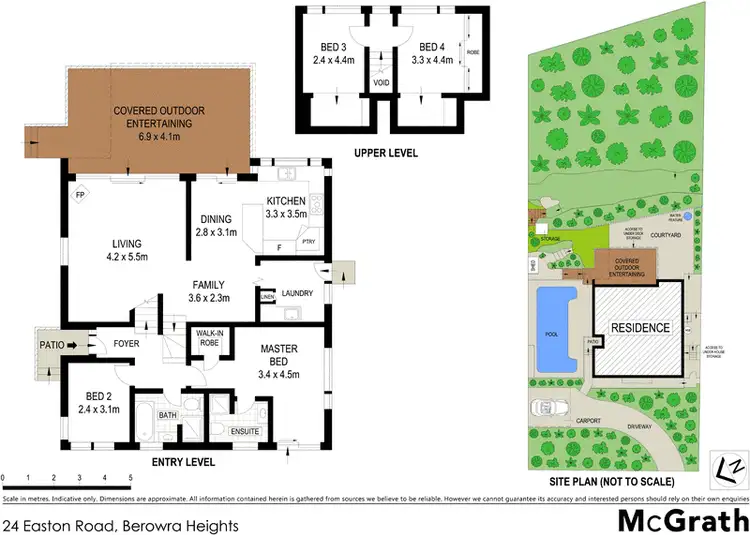 Floorplan of Homely house listing, 24 Easton Road, Berowra Heights NSW 2082