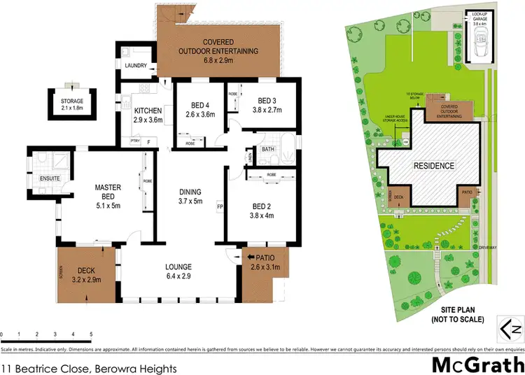 Floorplan of Homely house listing, 11 Beatrice Close, Berowra Heights NSW 2082