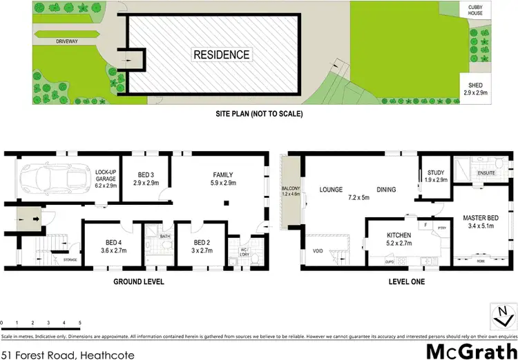 Floorplan of Homely house listing, 51 Forest Road, Heathcote NSW 2233