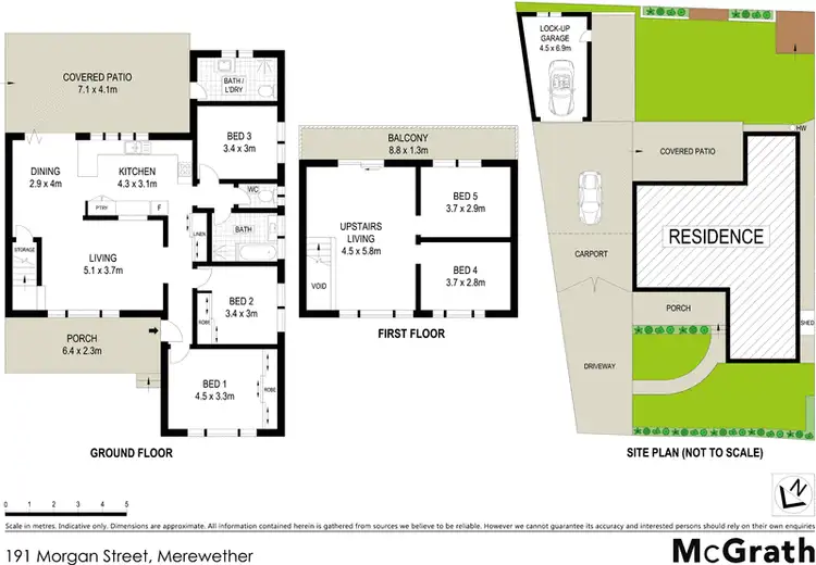 Floorplan of Homely house listing, 191 Morgan Street, Merewether NSW 2291